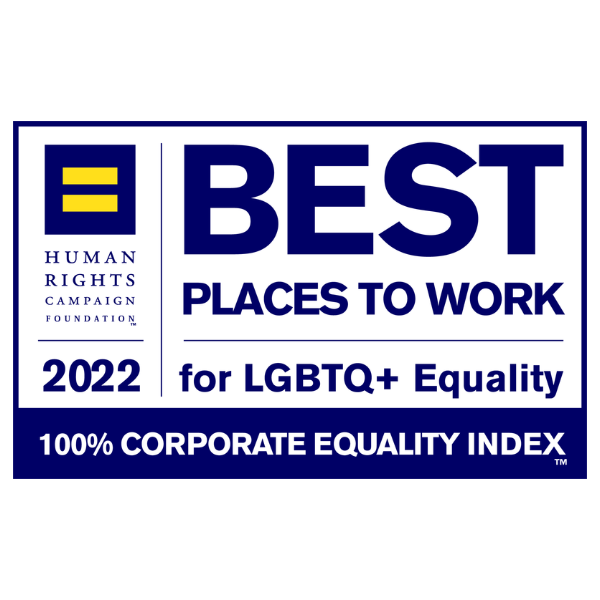 Best Places to Work for LGBT+ Equality 2022
